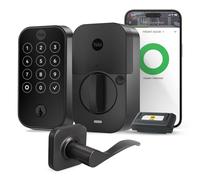 Yale Assure Lock 2 Touchscreen with Wi-Fi and Norwood Lever in Black Suede