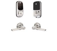 Yale Assure Lock - Touchscreen Door Lock with Valdosta in Satin Nickel