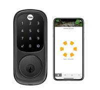 Yale Assure Lock Touchscreen, Wi-Fi Smart Lock - Compatible with Alexa, Google Assistant, HomeKit, Phillips Hue and Samsung SmartThings, Black Suede