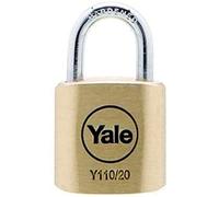 Yale -azbe - Padlock 20 mm Brass