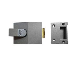 Yale B-81-DMG Rollerbolt Nightlatch Case Only, 60 mm Backset, Dark Metallic Finish, Tradepack of 20