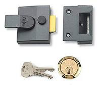Yale Nightlatch Satin Chrome 84 Series, Silver