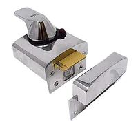 Yale B-BS2-CH-CH-40 - BS2 British Standard Nightlatch - 40mm - Chrome Finish - High Security Approved by Insurance Companies