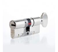 Yale B-YS3-3535NT Anti-Snap 3 Star Euro Thumbturn Cylinder, High Security, 35:35 (70mm), Nickel Finish