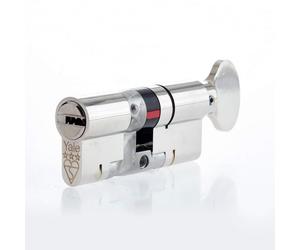 Yale B-YS3-3535NT Anti-Snap 3 Star Euro Thumbturn Cylinder, High Security, 35:35 (70mm), Nickel Finish