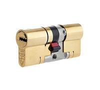 Yale Anti Snap 3 Star Double Cylinder High Security 35:45 80mm Brass