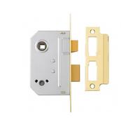 Yale Bathroom SashLock 64mm, Polish Brass Effect (P-M236-PB-63) NEW