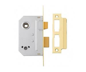 Yale Bathroom SashLock 64mm, Polish Brass Effect (P-M236-PB-63) NEW
