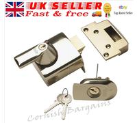 Yale P-BS1-BLX-PB-60 - BS1 British Standard Nightlatch - 60mm - Brass Finish - High Security Approved by Insurance Companies