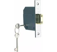 Yale British Standard 5 Lever Mortice Deadlock -64MM - P-M562-CH-67 - Chrome