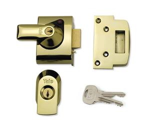 Yale BS3621 Cyl Rim Lock Brass 40MM (B-BS2-BLX-PB-40)