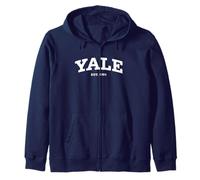 Yale Bulldogs | Official University NCAA Merch | YALE008 Zip Hoodie