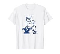 Yale Bulldogs | Official University NCAA Merch | YALE010 T-Shirt, Men, White, 5X-Large