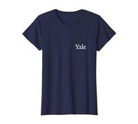 Yale Bulldogs | Official University NCAA Merch | YALE026 T-Shirt, Women, Navy Blue, 3X-Large