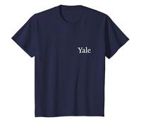 Yale Bulldogs | Official University NCAA Merch | YALE026 T-Shirt, Youth, Navy Blue, Medium