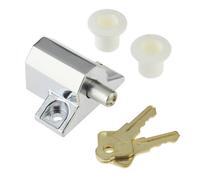 Yale Chrome Effect Metal Patio Door Lock