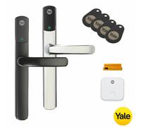 Yale Conexis L2 Smart Door Lock Chrome and white two colors