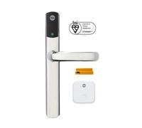 Yale Conexis L2 Smart Door Lock [NO Subscription Required] Remote Access from Anywhere, Anytime, No Key Needed, Works with Alexa, Google Assistant and Philips Hue - Chrome