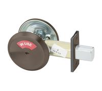 Yale D292 x 613 E 200 Series Deadbolt Occupancy Indicator x Thumbturn 2 3/4"""""""" Backset 613E Dark Satin Bronze