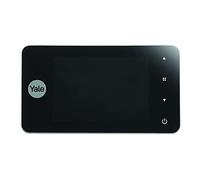 Yale 45-4500-1440-00-6001 Memory Plus 4500-Captures Images Digital Door viewer, Silver/Black, Silber