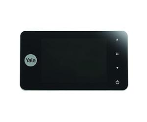 Yale Digital Door Viewer Memory Plus 4500 - Captures Pictures - Integrated Doorbell - Live View - Silver