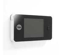 Yale Digital Electronic Peephole 45-0500-1432-00-50-01, White, Live View, Camera, 105° Viewing Angle, Replaces Mechanical Door Peephole