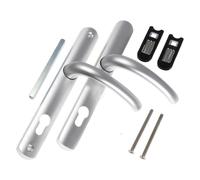 Yale Door Handle Standard Security for PVCu Doors 92 mm/215 mm Polished Chrome