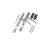 Yale Door Handle Standard Security for PVCu Doors 92 mm/215 mm Polished Chrome