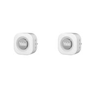 Yale - Doorbell Chime [NO SUBSCRIPTION REQUIRED] Indoor Chime - Selectable Ring Tones - Plug-in Installation - EU & UK Power Modules - Accessory Compatible Smart Video Doorbell (Pack of 2)