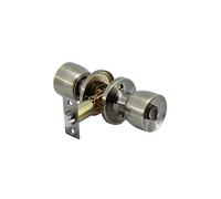Yale Entrance KNOB Set Antique Brass