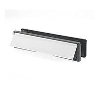 Yale Essentials 12" Letterplate - Chrome/Black