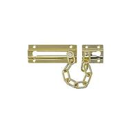 Yale Essentials High Quality Front Door Chain, Door Limiters, Door Restrictors, for Safer Caller ID, Complete Home Security, Comes with Easy Fitting Instructions (Brass)