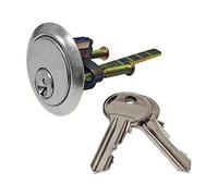 Yale YES-RC-CH Essentials Replacement Rim Cylinder, Chrome Finish