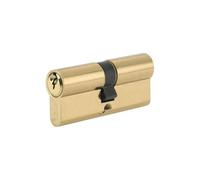 Yale P-ED3030-PB - Euro Cylinder Lock - 30/30 (70mm) / 30:10:30 - Brass Finish - Standard Security