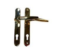 Yale Gold Long Backplate Door Handle