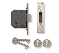 Yale Hardware PM552 2.5" 5 Lever Deadlock - Polished Chrome