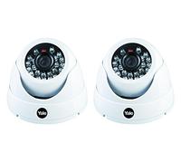 Yale Smart Living Indoor HD 1080 Dome CCTV Camera Twin Pack 20m Night Vision