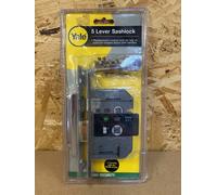 Yale High Security 5 Lever Mortice Sashlock Chrome 64mm P-M550-CH-65