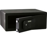Yale High Security Laptop Safe Smart Safe - No Subscription Required - Black, Black