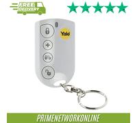 Yale B-HSA6060 Alarm Accessory Remote Keyfob, works with HSA Alarms, for Disarming Alarm, White