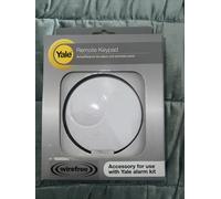 Yale B-HSA6080 Alarm Accessory Wire Free Keypad, works with HSA Alarms, for Disarming Alarm, White