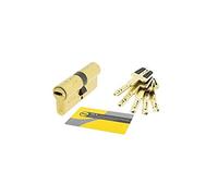 Yale HSK3030LT4 30 x 30mm HSK Security Cylinder - Gold/Brass