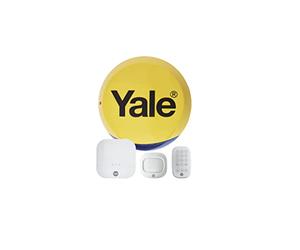 Yale IA-310 Sync Smart Home Alarm Piece of 4 Kit Includes Sync Alarm Hub, External Siren, PIR Motion Detector and Keypad Works with Alexa, Google Assistant and Philips Hue [Energy Class White