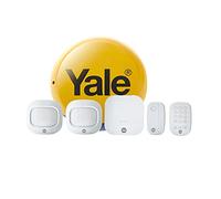 Yale IA-320 Sync Smart Home Alarm 6 piece kit. Includes Sync Alarm Hub, External Siren, 1x Door/Window Contacts, 2x PIR Motion Detector, Keypad. Works with Alexa, Google Assistant & Philips Hue