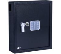 YALE YKB/365/DB1 Key Safe Box: Secure 48 Key Sets with PIN & Auto Lock