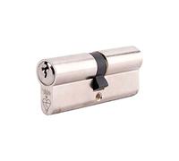 Yale KM3545-NP - KM Superior 1 Star Euro Cylinder Lock - 35/35 (80mm) / 35:10:35 - Nickel Finish - High Security