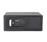 Yale Laptop Maximum Security Fingerprint Safe, Sold Secure Silver, Secured by Design approved, Digital Keypad, LED Light Indicators, Steel Locking Bolts, Emergency Override Key - YLFM/200/EG1