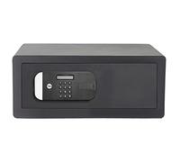 Yale Laptop Maximum Security Safe, Sold Secure Silver, Digital Keypad, LED Light Indicators, Steel Locking Bolts, Emergency Override Key - YLEM/200/EG1
