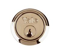 Yale Locks 1109 Replacement Rim Cylinders Satin Chrome (Satin Chrome Br Box)