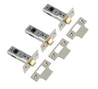 Yale Locks 3PM888CH2 Tubular Mortice Latches 64mm 2.5-inch - Chrome Finish (Pack of 3)